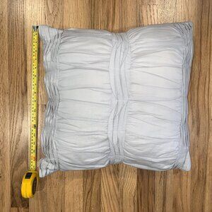 Urban Habitat Light Grey Throw Pillow